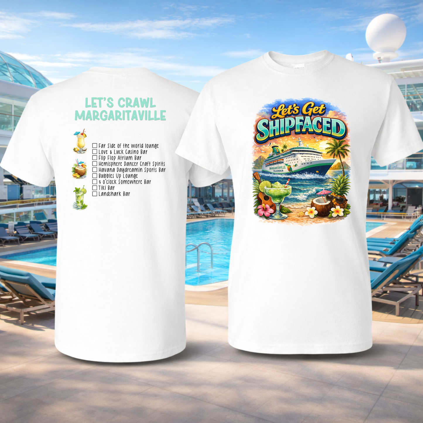 Margaritaville Islander Bar Crawl Shirt | Cruise Shirt | Vacation Shirt