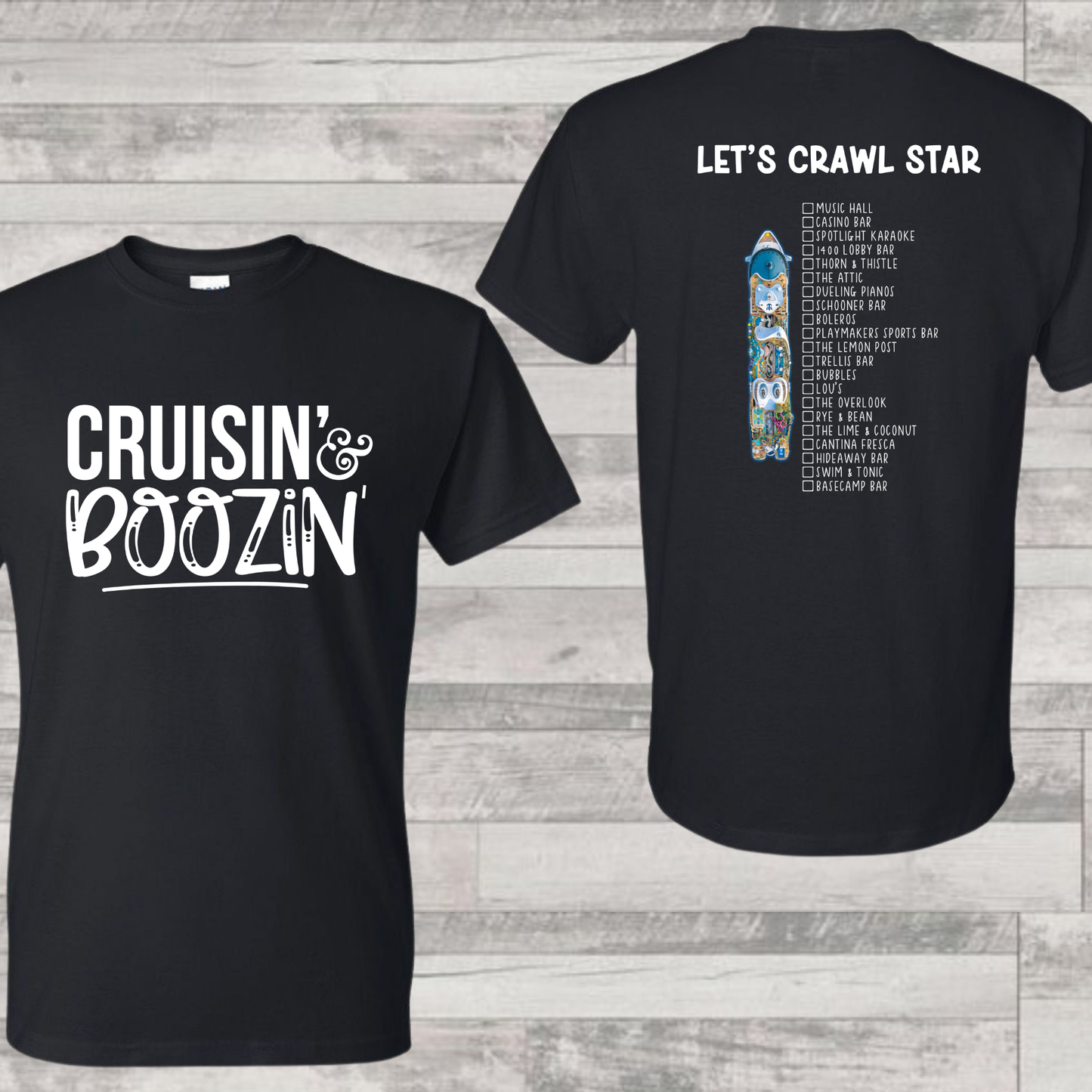 Star Bar Crawl Shirt | Cruise Shirt | Vacation Shirt