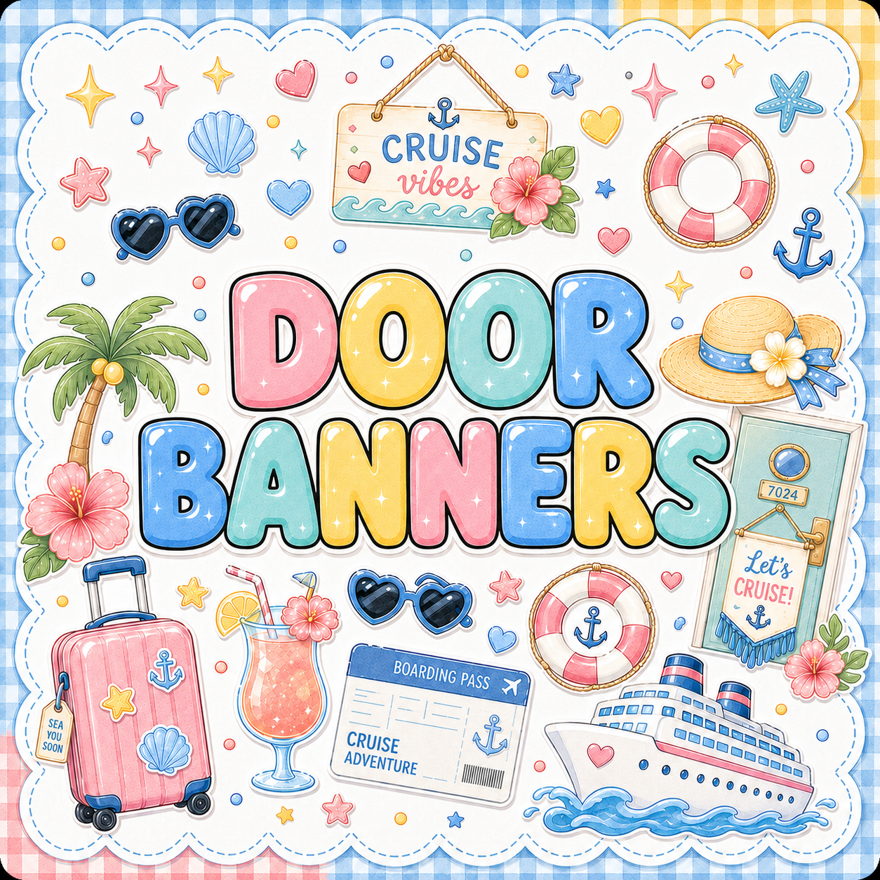 Cruise Door Banners