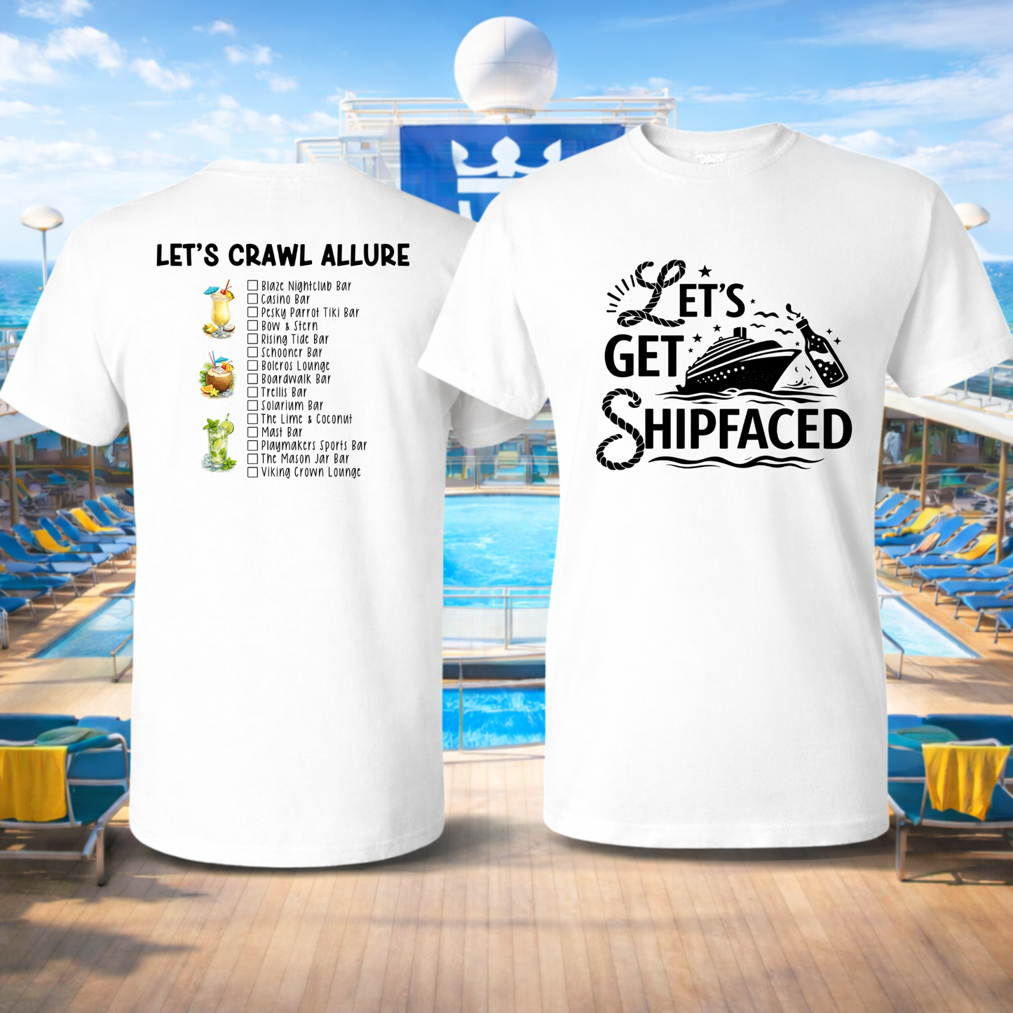 Allure Bar Crawl Shirt | Cruise Shirt | Vacation Shirt