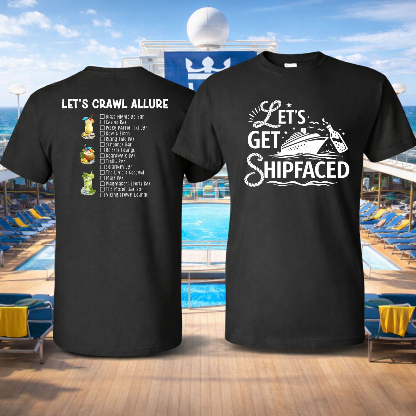 Allure Bar Crawl Shirt | Cruise Shirt | Vacation Shirt