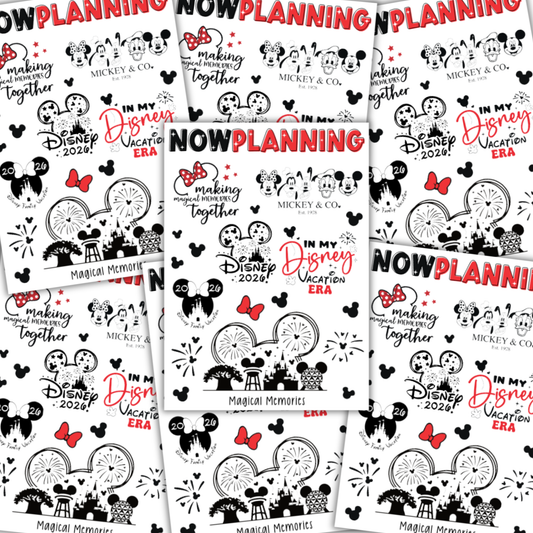 Magical Memories Sticker Sheet | 2026 Disney Stickers |  Journal Stickers, Planner Stickers, Scrapbook Stickers