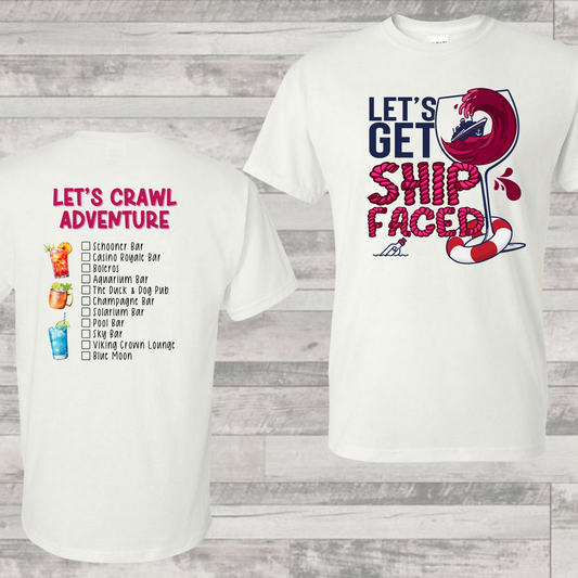 Adventure Bar Crawl Shirt | Cruise Shirt | Vacation Shirt