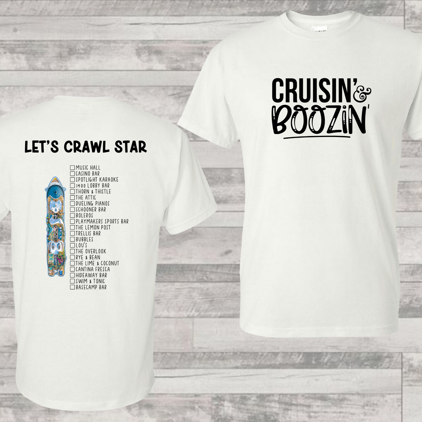 Star Bar Crawl Shirt | Cruise Shirt | Vacation Shirt