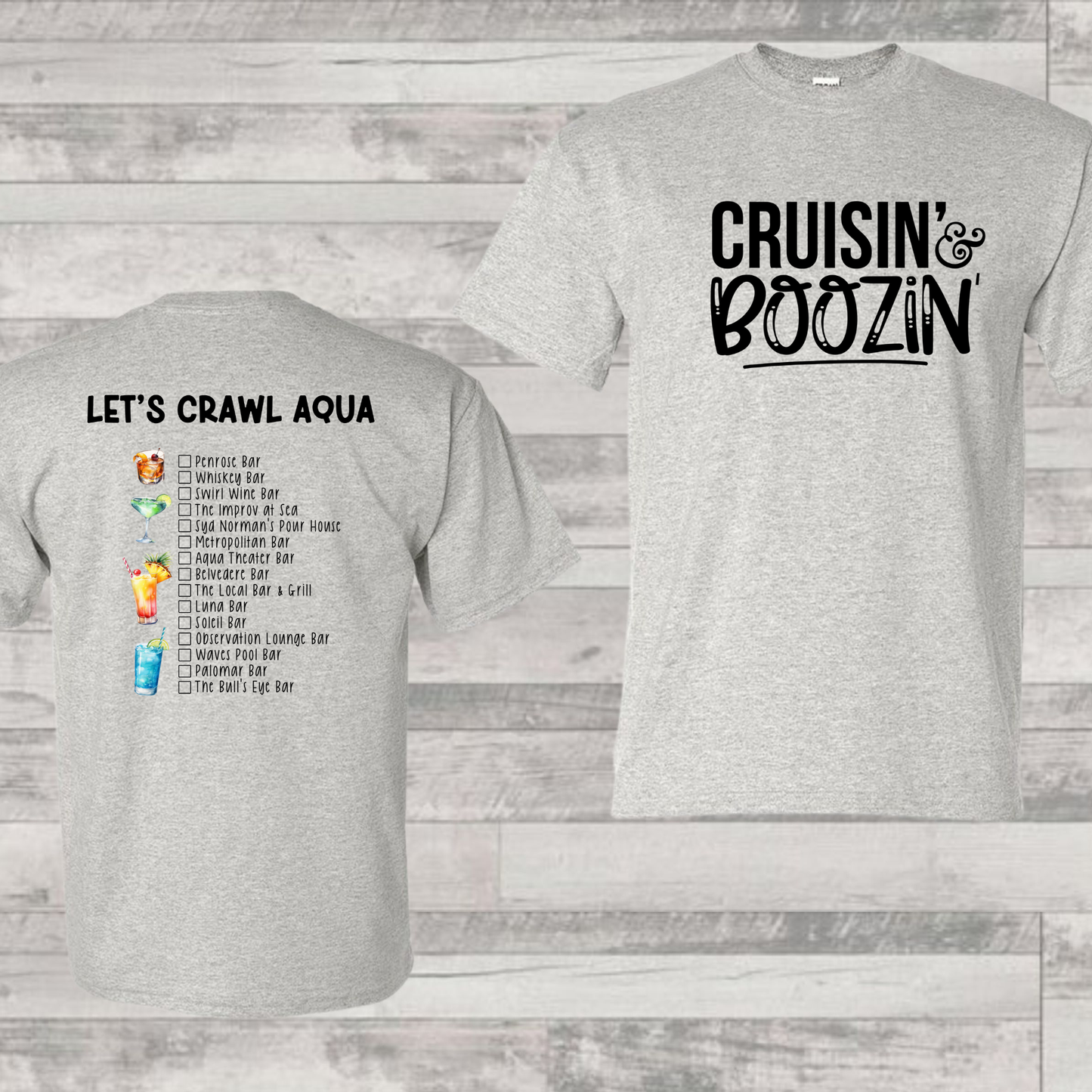Star Bar Crawl Shirt | Cruise Shirt | Vacation Shirt