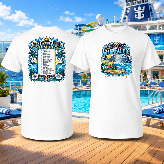 Allure Bar Crawl Shirt | Cruise Shirt | Vacation Shirt