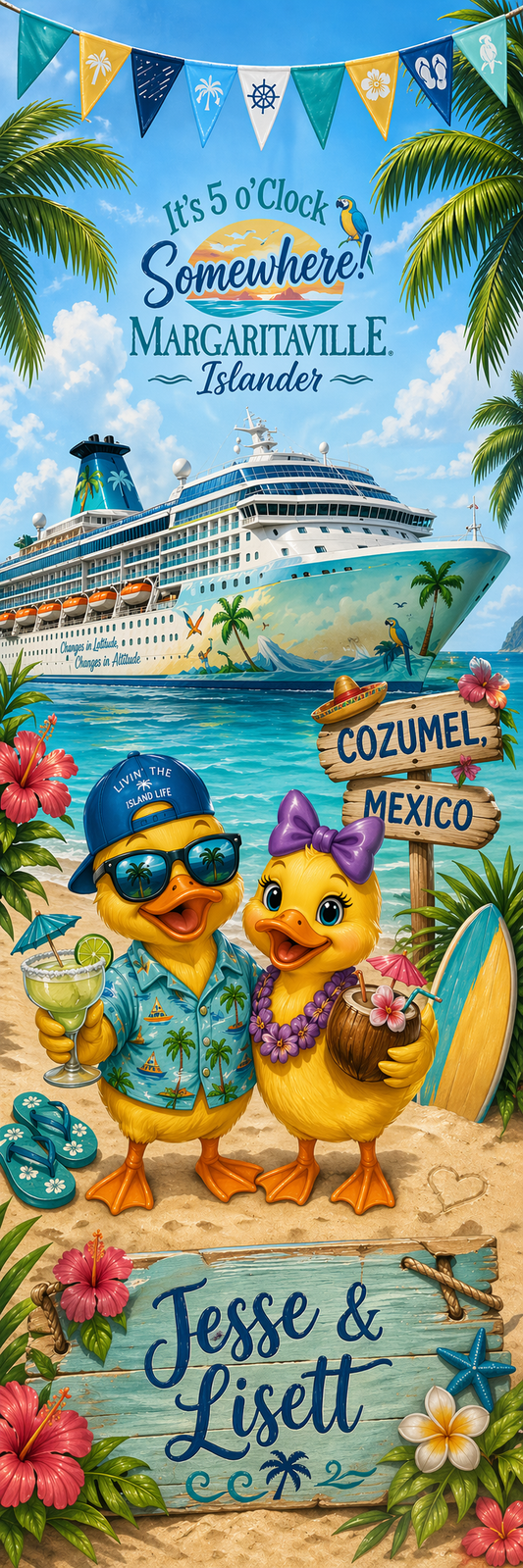 Custom Cruise Door Banner | Cruise Door Decor